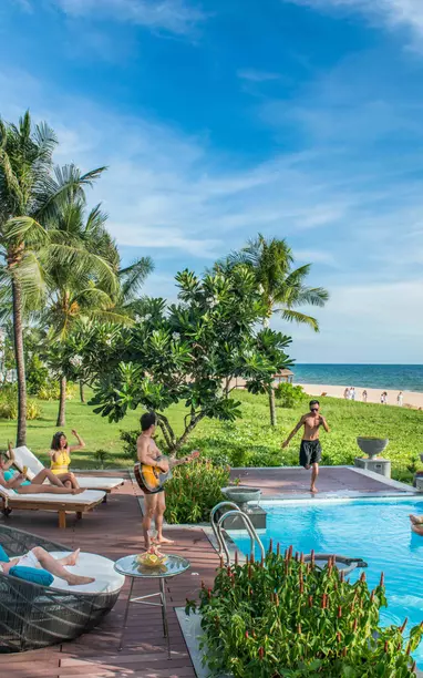 Private ocean-view pool